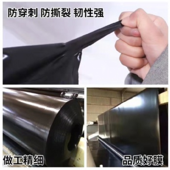 垃圾场填埋场聚乙烯土工膜尾矿库防渗漏土工膜HDPE复合土工膜
