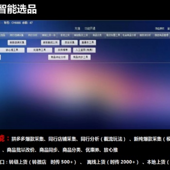 拼多多无货源店群代理加盟，免费贴牌，大象智能选品采集