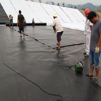 广东韶关沼气池用防渗土工膜黑膜