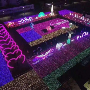 梦幻灯光展租赁夜游常态景点打造主题灯光节出租