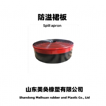 可自动调节密封导料槽裙边 耐磨橡胶防溢裙板Y型挡煤皮 山东美奂