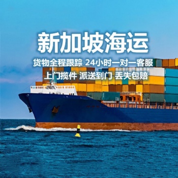 广州到新加坡海运电子产品