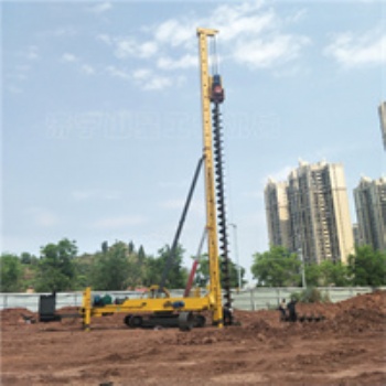 长螺旋打桩机 履带式抗浮锚杆钻孔机 建筑打桩机