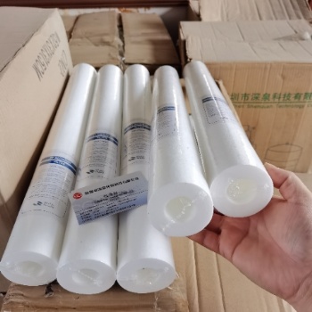 20寸PP棉滤芯20寸前置过滤不锈钢**滤器滤芯售水机滤芯1u/5um