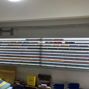 苏州万隆万弘火车模型展示架
