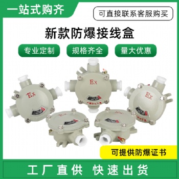 DN15防爆接线盒 防爆隔离圆形接线盒 防爆接线盒**AH-G1/2三通