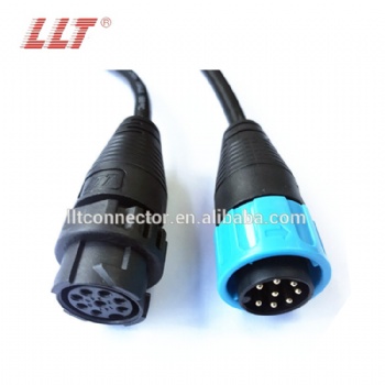 利路通防水连接器M25对接