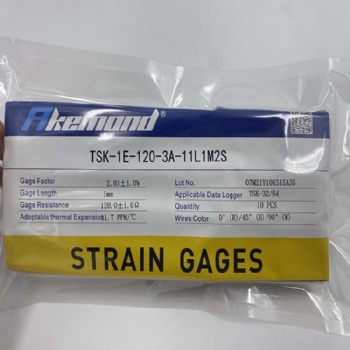 AKEMOND阿克蒙德TSK应变片Strain gage单轴 双轴 三轴应变片