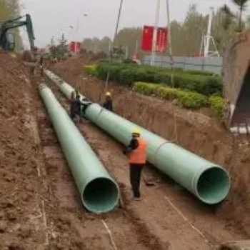玻璃钢管道维修 供水化工排污管修补 GRP夹砂盐酸脱硫管保养 良菲