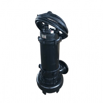 奥伯尔潜水式离心曝气机QXB-45-150高速溶氧 折桨式搅拌机