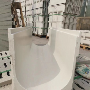新型的成品树脂排水沟 U型树脂排水沟 抗压 抗冻 抗腐蚀 环保寿命长 抗高温 排水效率高 水流动性强