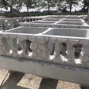 箱式护坡模具花纹样式预制护坡模具厂家