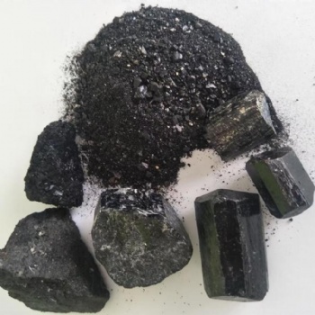 涂料橡胶用黑色白色超细电气石粉 水处理汗蒸房用电气石颗粒