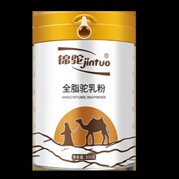 锦驼全脂驼一件12罐新疆奶源品质保障招代理批发纯驼奶