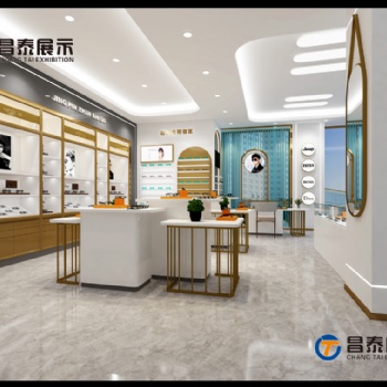 眼镜店装修设计 现代轻奢