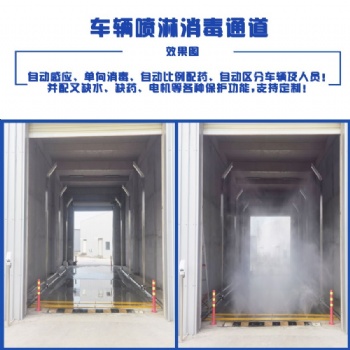 供应东哲DZ-1养殖场防疫车辆消毒通道