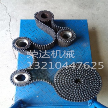 宁津县荣发齿轮厂齿链带125mm宽无声齿形链带 输瓶机链带 行列机网带 无声齿形链带齿轮 链带轮