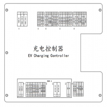 直流单充充电桩控制板,充电桩主控板,控制器