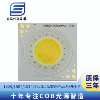 2424外形20发光面RGBWC全彩COB光源77W36V