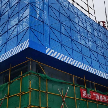 工地高层挡风抑尘爬架网
