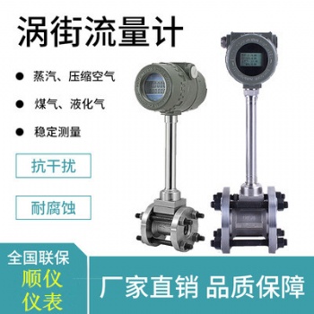 广东、湖南蒸汽流量计 气体涡街流量计供应商