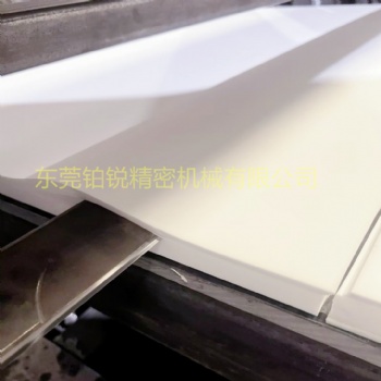 东莞铂锐巴斯夫三聚氰胺泡棉精密型平切机热压缩三聚氰胺泡棉切片设备