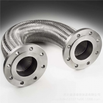 不锈钢法兰波纹管金属软管蒸汽管高温高压金属波纹软管泵用软连接