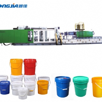 包装桶注塑机涂料桶注塑机生产工艺流程山东通佳注塑机