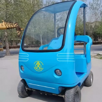 公园代步双人老年观光车