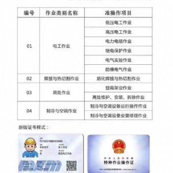 陕西电工焊工高空作业培训取证