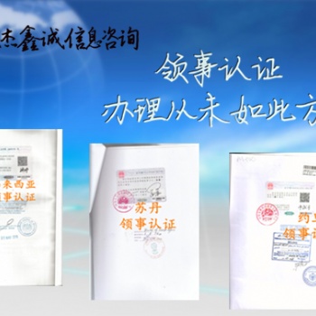 塞尔维亚使馆银行存款公证书盖章