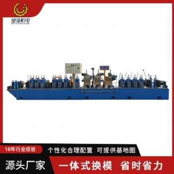山东不锈钢制管机械设备焊管成型机生产线装饰用管工业焊管全自动卷管机