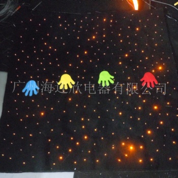 厂家直供网红儿童发光地毯星空顶光纤满天星