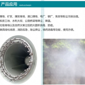 雾炮喷嘴的特点和应用