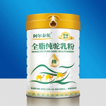 新疆哈纳斯乳业阿尔泰驼全脂纯驼乳粉
