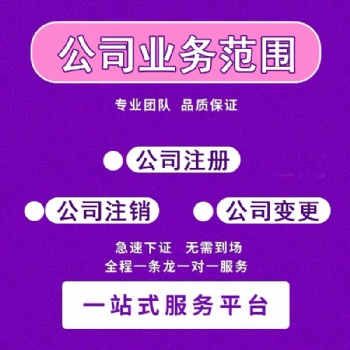 杨家坪工商代办代理记账财务服务纳税申报税务异常