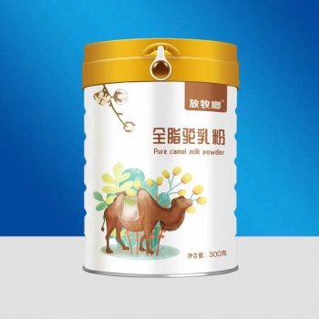 放牧啷全脂驼乳，新疆驼奶，滴滴精彩。