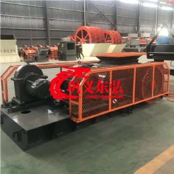对辊制砂机 沙场尾料建筑石料破碎机 人工制砂用对辊破碎机