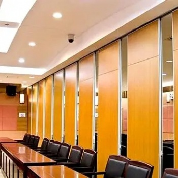 办公室包间会客室酒店活动隔断移动折叠推拉吊轨屏风