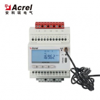4G多功能物联网电表 安科瑞ADW300/4G数据可上传手机APP