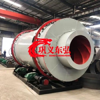 三筒烘干机 东弘石英砂湿砂烘干设备 煤灰矿渣干燥设备
