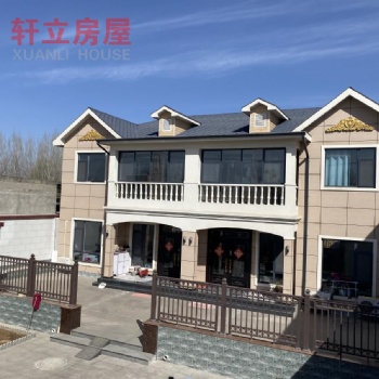 老家宅基地自建轻钢别墅 石家庄轻钢结构住宅施工厂家