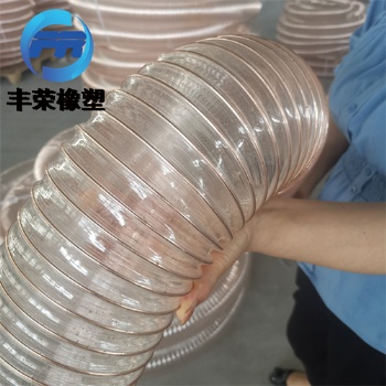 pu透明波纹管高伸缩防静电抽吸软管