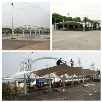供应樟树市停车棚 钢结构充电桩汽车停车棚 弹性好耐腐蚀雨棚