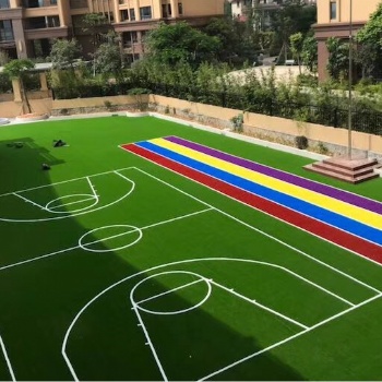 深圳进秋体育 球场材料 体育器材 球桌 篮球网 人造草门球场