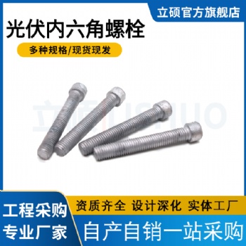 光伏专用内六角光伏螺栓顶丝螺栓