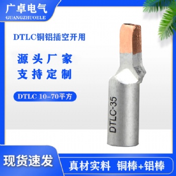 厂家**各种铜铝插针 接线鼻子 DTLC10/16空开断路器用支持定做