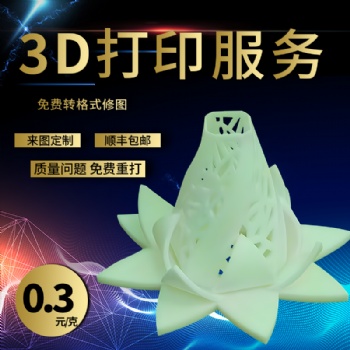 源头工厂3d打印服务手板模型制作喷漆上色sla光敏树脂透明树脂