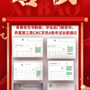 2023恭喜CMC国际管理师咨询师第三季A卷考试全部通过