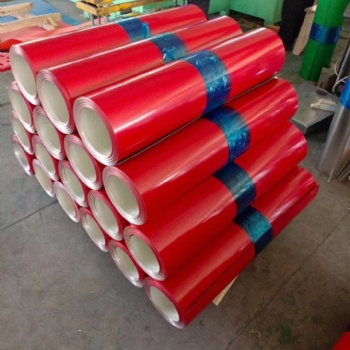 管道保温专用50米彩铝卷光铝卷
